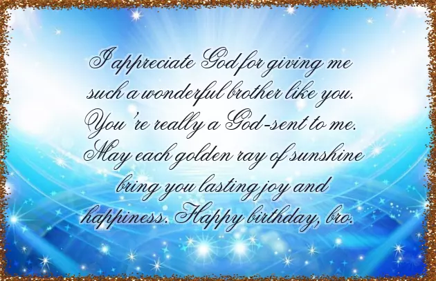 Blessing For Brother Birthday Blessing For Brother Birthday