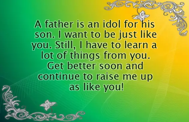 Get Well Soon Message For Dad Get Well Soon Message For Dad