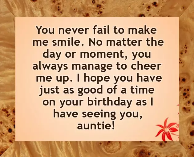 Birthday Quotes For Aunt From Nephew Birthday Quotes For Aunt From Nephew