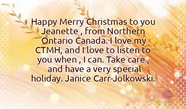 Happy Christmas To You And Yours Happy Christmas To You And Yours