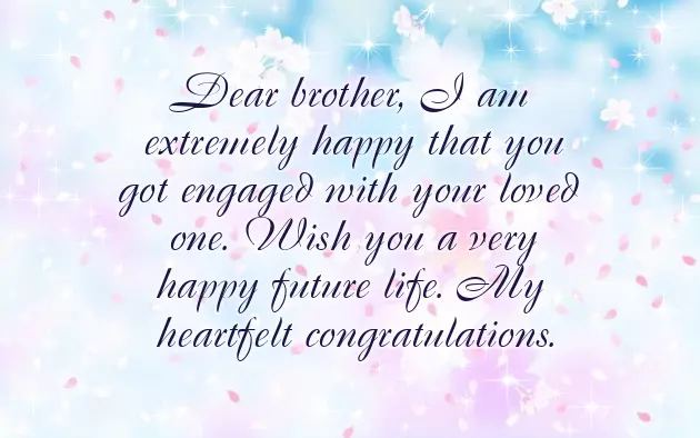 Congratulations Brother On Your Engagement Congratulations Brother On Your Engagement