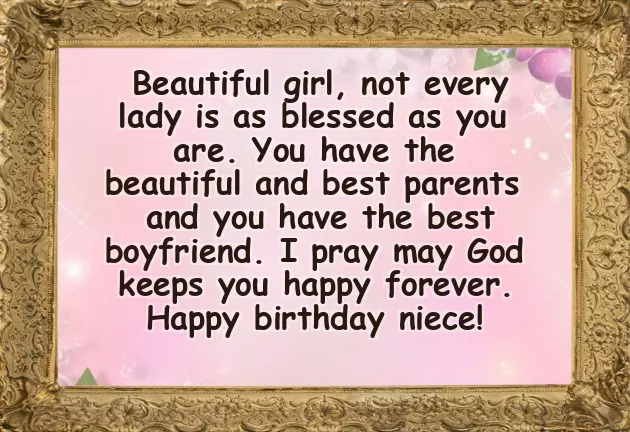 To My Beautiful Niece Happy Birthday To My Beautiful Niece Happy Birthday