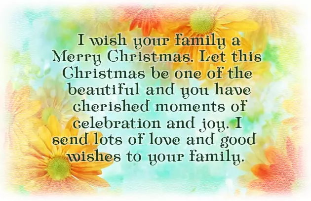 Merry Christmas To You And Family Merry Christmas To You And Family