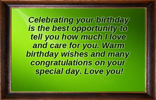 Happy Birthday Text For My Girlfriend