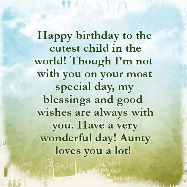 Birthday Wishes For A Little Niece