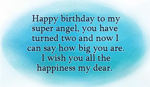 Happy Birthday Quotes For 2 Year Old Baby Girl