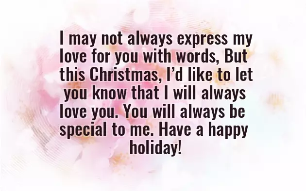 Merry Christmas Message To Wife