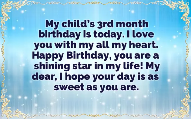 Happy 3Rd Birthday To My Son Quotes
