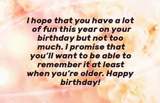 Funny Birthday Wishes For My Son