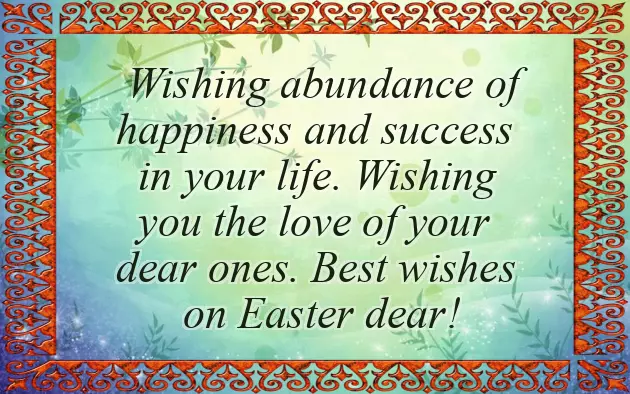 Wishing Happy Easter