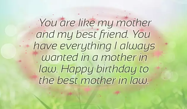 Mom In Law Birthday Quotes