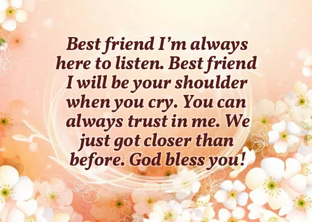 Birthday Greetings For Best Friend Female