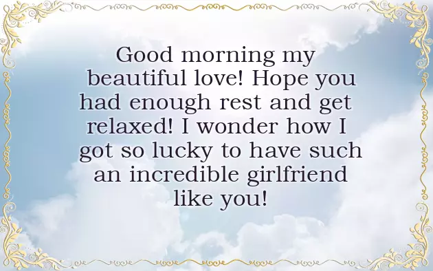 Good Morning Message For Special Person