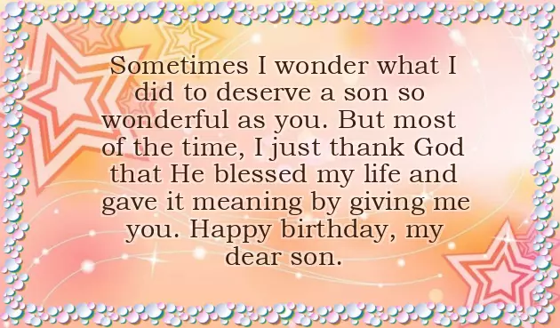 Second Birthday Wish For Son