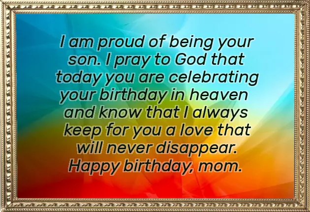 Happy Heavenly Birthday Mom Quotes Happy Heavenly Birthday Mom Quotes