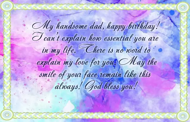 Happy Birthday To U Dad Happy Birthday To U Dad