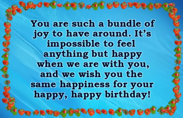 Happy Birthday To Young Nephew