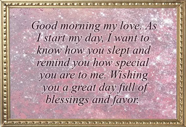 Adorable Good Morning Message For Her