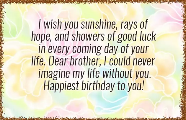 Happy Birthday To Big Brother Wishes Happy Birthday To Big Brother Wishes