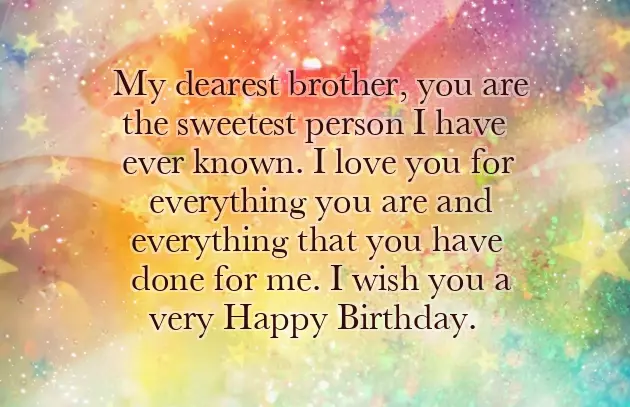 Wishes For Brother Birthday In English Wishes For Brother Birthday In English