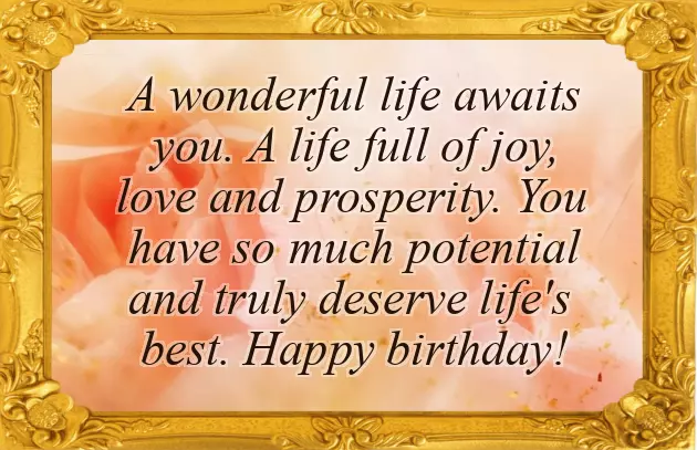 Happy Birthday 18 Years