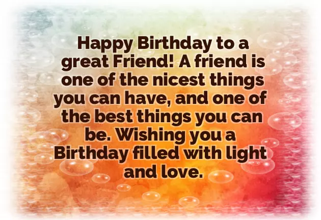 Sweet Birthday Wishes For Best Friend