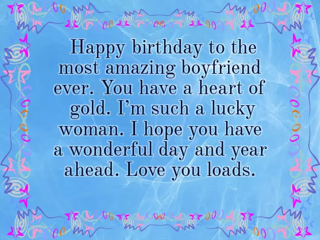 Birthday Wishes For Future Boyfriend