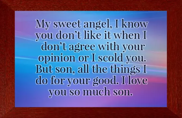 Graduation Message For Son From Mother