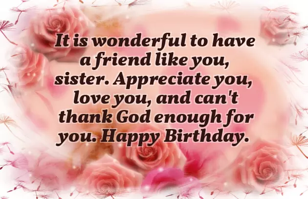 Hbd To Sister Hbd To Sister