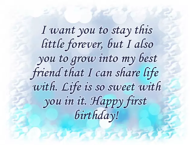 First Birthday Wishes From Parents First Birthday Wishes From Parents