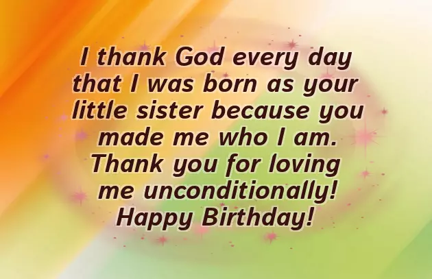 Happy Birthday Sister Best Wishes