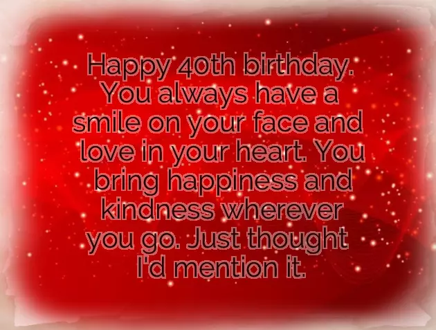 Birthday Wishes For 40Th Female Birthday Wishes For 40Th Female