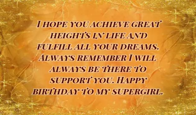 Birthday Wishes To A 10 Year Old Girl