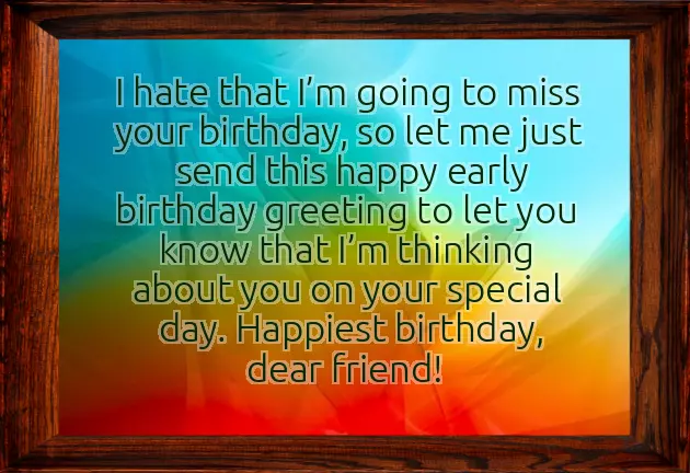 Early Birthday Wishes Funny Early Birthday Wishes Funny