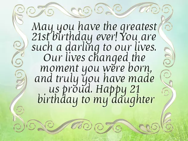 Happy 21St Daughter Happy 21St Daughter
