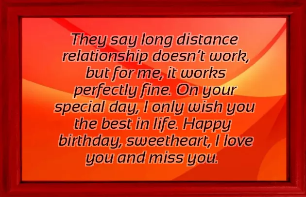 Birthday Wishes For Boyfriend Long Distance Birthday Wishes For Boyfriend Long Distance