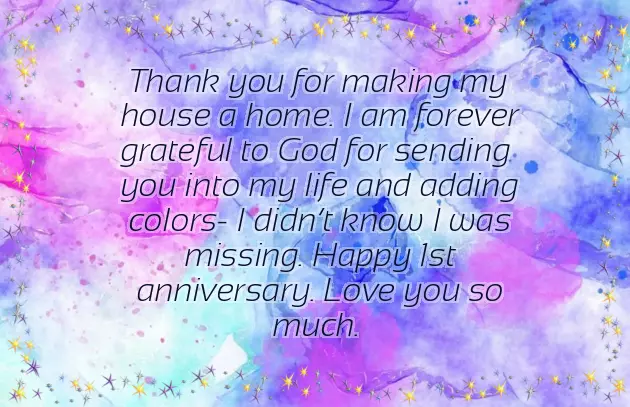 1St Marriage Anniversary Message 1St Marriage Anniversary Message