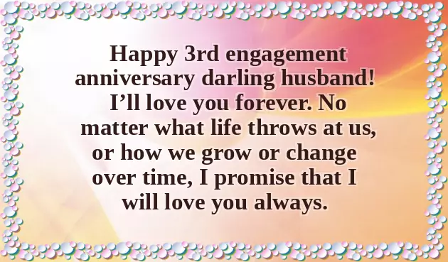 Happy Engagement Anniversary