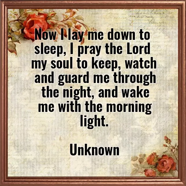 Biblical Good Night Wishes