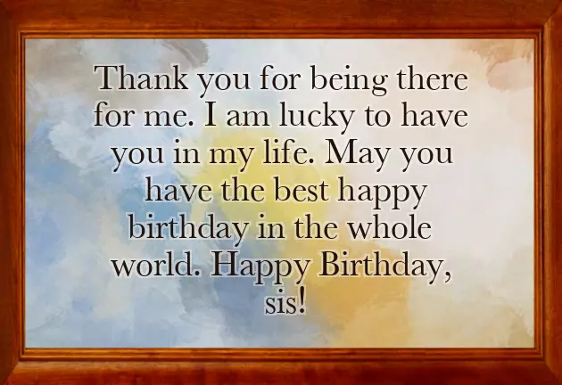 Sister Birthday Wishes Simple Sister Birthday Wishes Simple