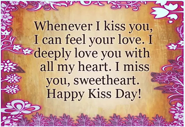 Kiss Day Wishes For Girlfriend Kiss Day Wishes For Girlfriend