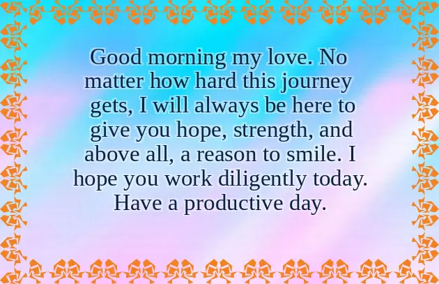 Best Romantic Good Morning Messages For Wife