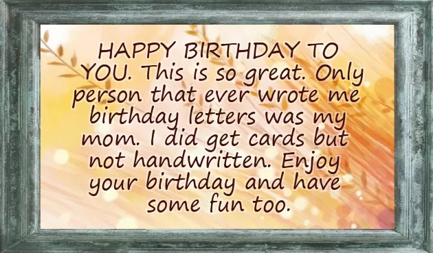 Happy Birthday Letter For My Husband