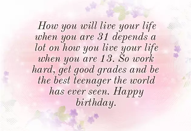Birthday Quotes For 13 Year Old Daughter Birthday Quotes For 13 Year Old Daughter