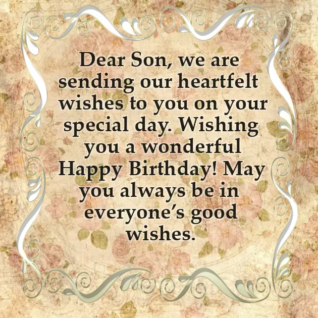 Birthday Quotes For Brother Son Birthday Quotes For Brother Son