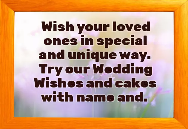 Wedding Wishes With Name Edit Wedding Wishes With Name Edit