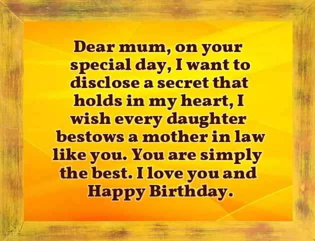 Birthday Wishes To Mother In Law From Daughter In Law Birthday Wishes To Mother In Law From Daughter In Law