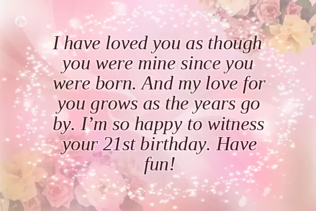 Birthday Wishes For S Niece