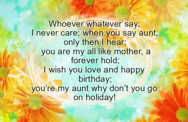 Happy Birthday Aunt Mom Happy Birthday Aunt Mom