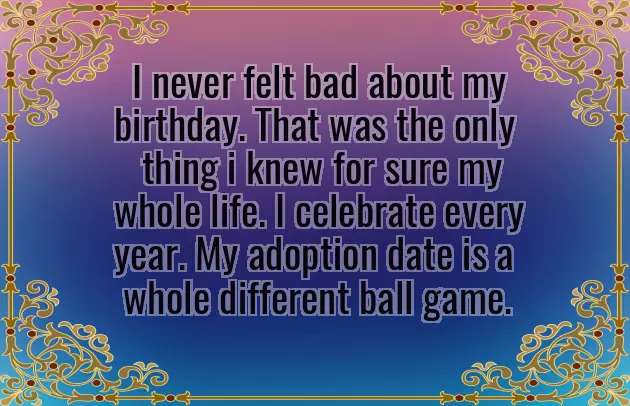 Happy Birthday To My Adopted Mom